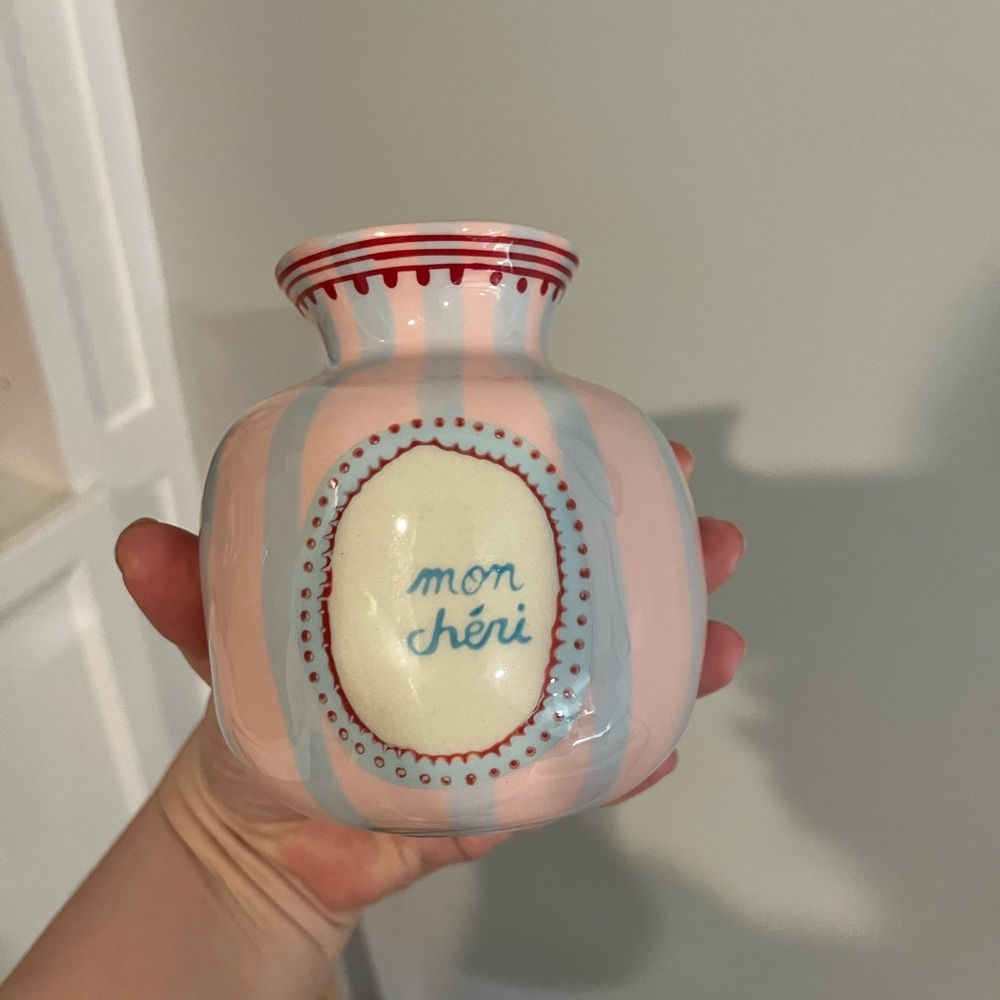 Laetitia Rouget for Anthropologie small vase “Mon Cheri”